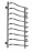 Полотенцесушитель ЧАЙКА бок 1' 500x1000