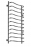 Полотенцесушитель ЧАЙКА бок 1' 500x1200